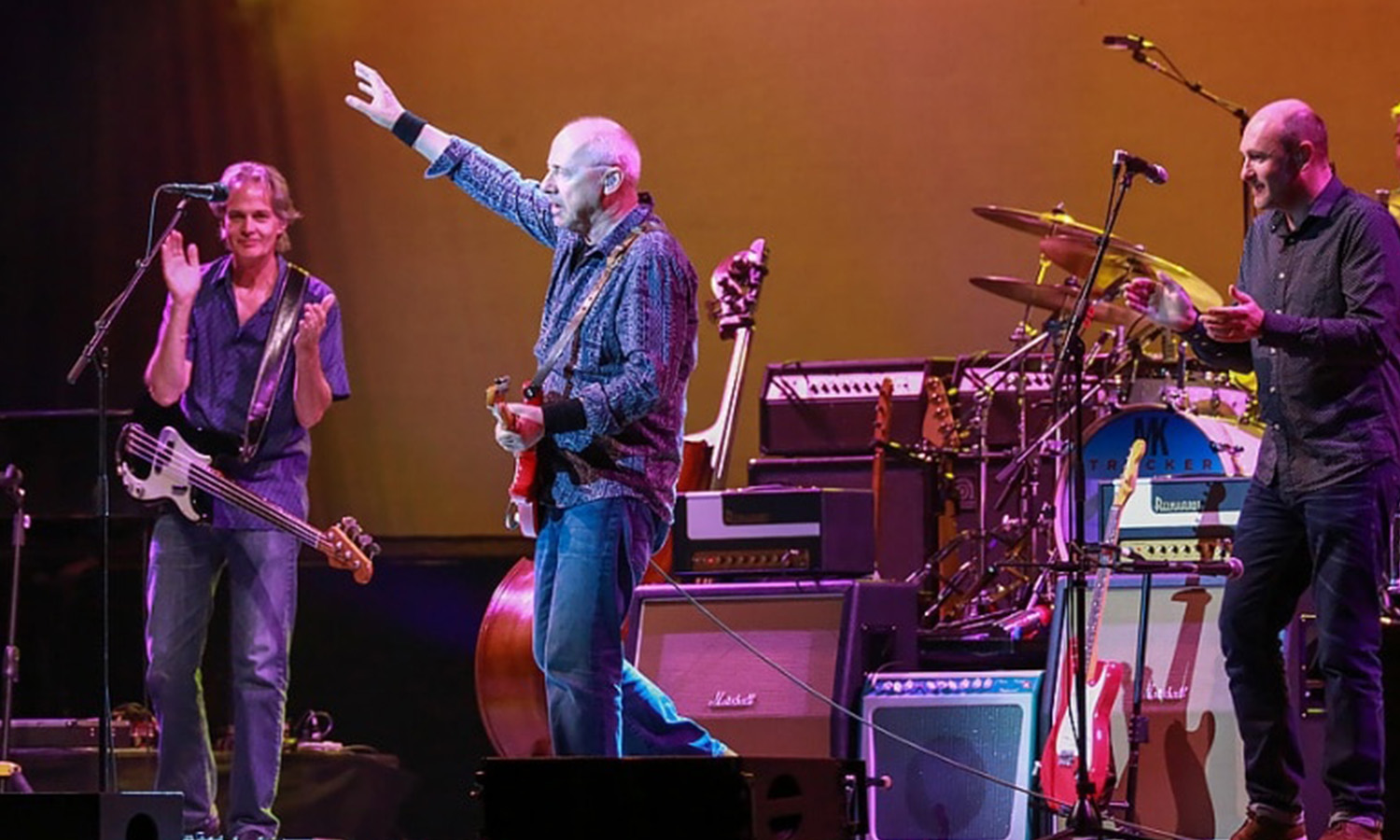 Mark Knopfler während seiner Down The Road Wherever Tour