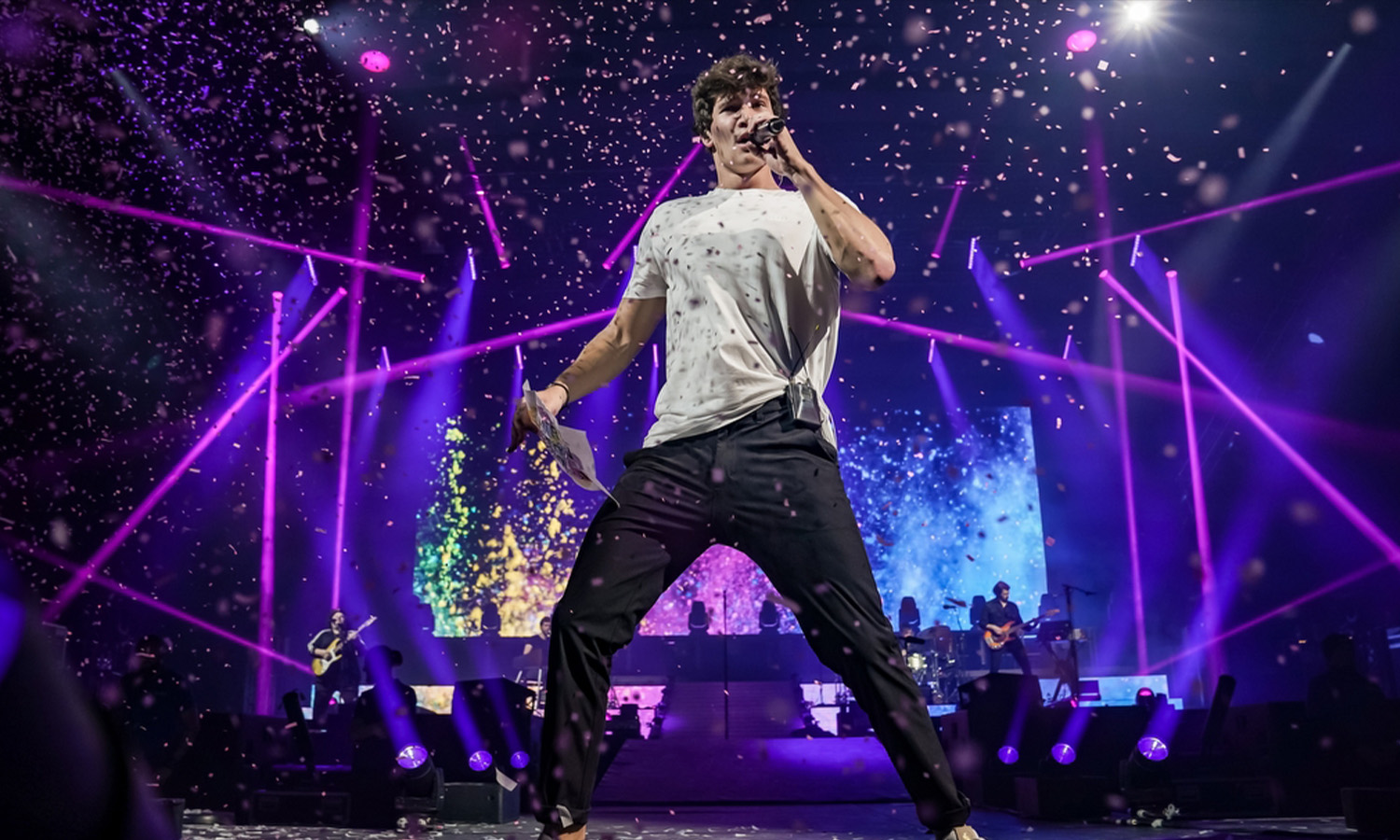 Wincent Weiss live auf der Irgendwie Anders Tour in der Jahrhunderthalle Frankfurt