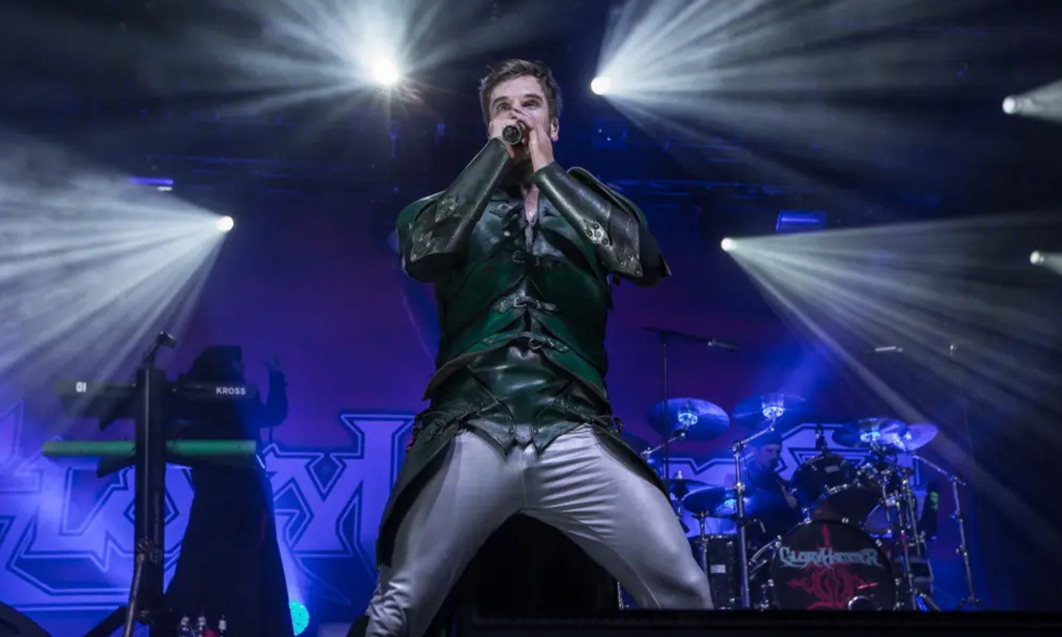 Gloryhammer live bei der European Galactic Terrortour 2020 in der Batschkapp Frankfurt