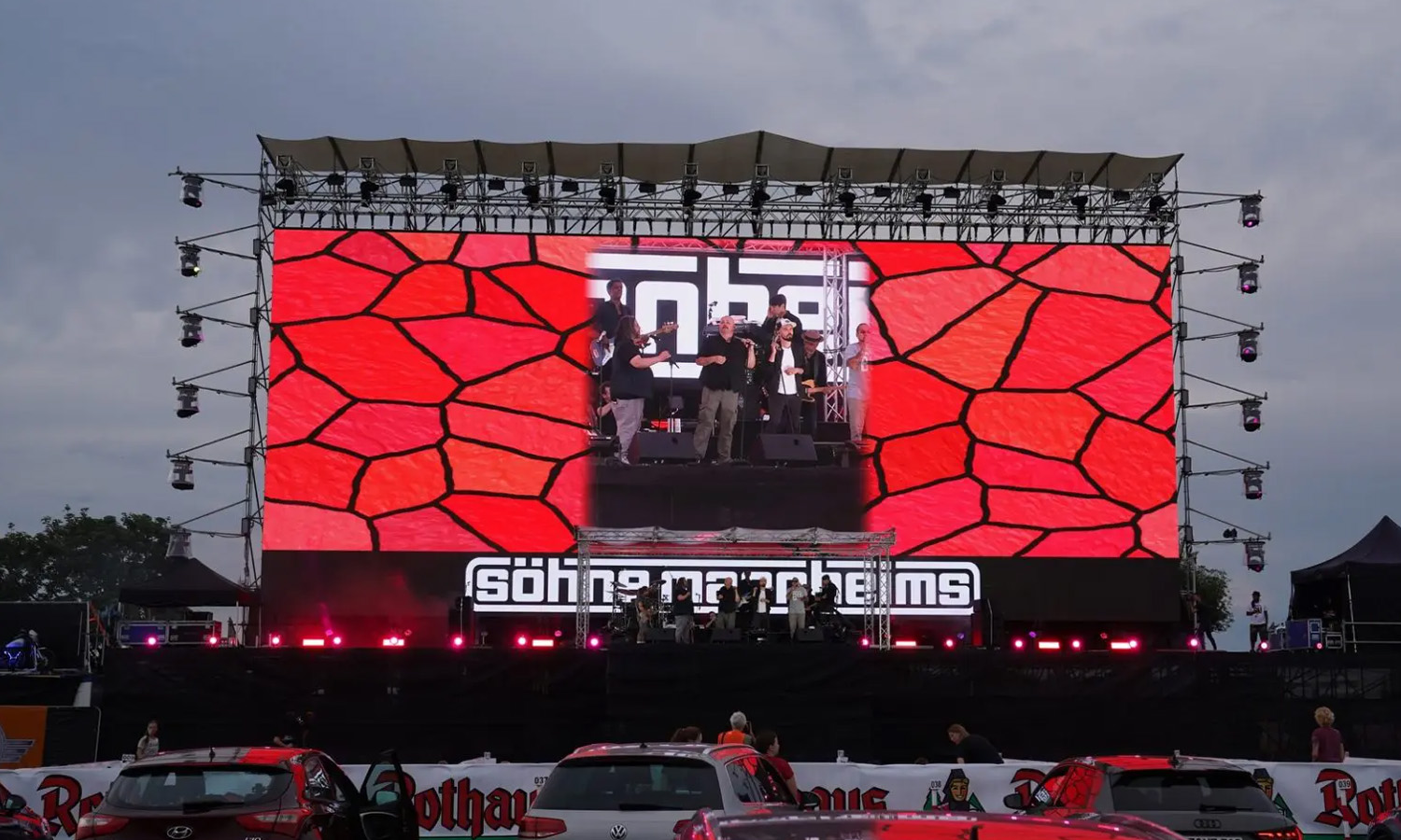 Söhne Mannheims live am 26. Juni 2020 beim CARStival auf dem Maimarktgelände Mannheim