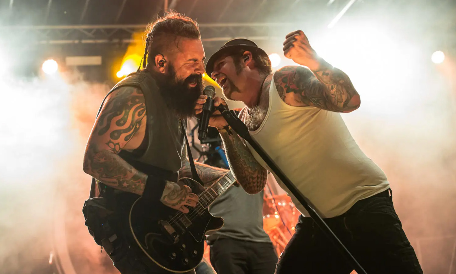 Kärbholz live am 1. August 2020 beim apoCARlypse Autokino-Festival in Homberg