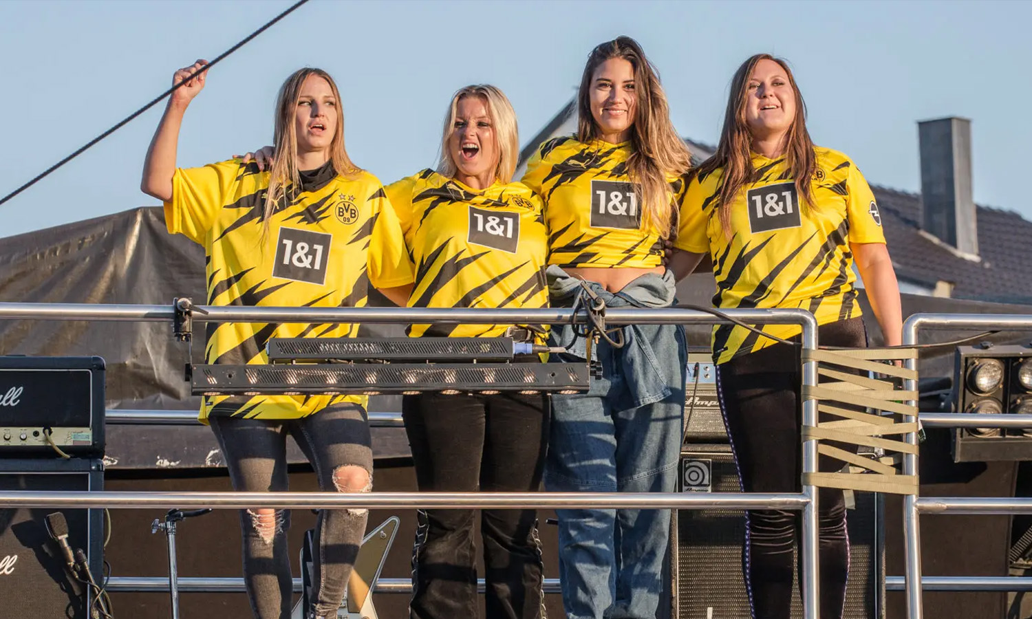 Thundermother beim exklusiven RADIO-BOB!-Konzert im JunkYard Dortmund 2020