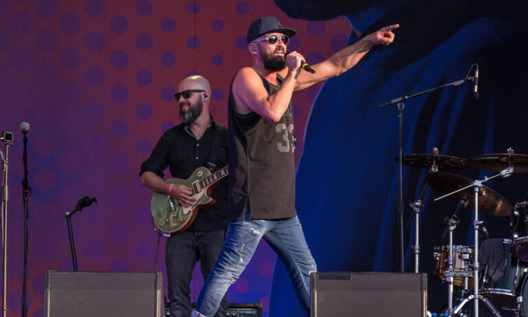 Gentleman in Wetzlar beim Strandkorb Open Air auf dem Festplatz Finsterloh am 21. August 2021