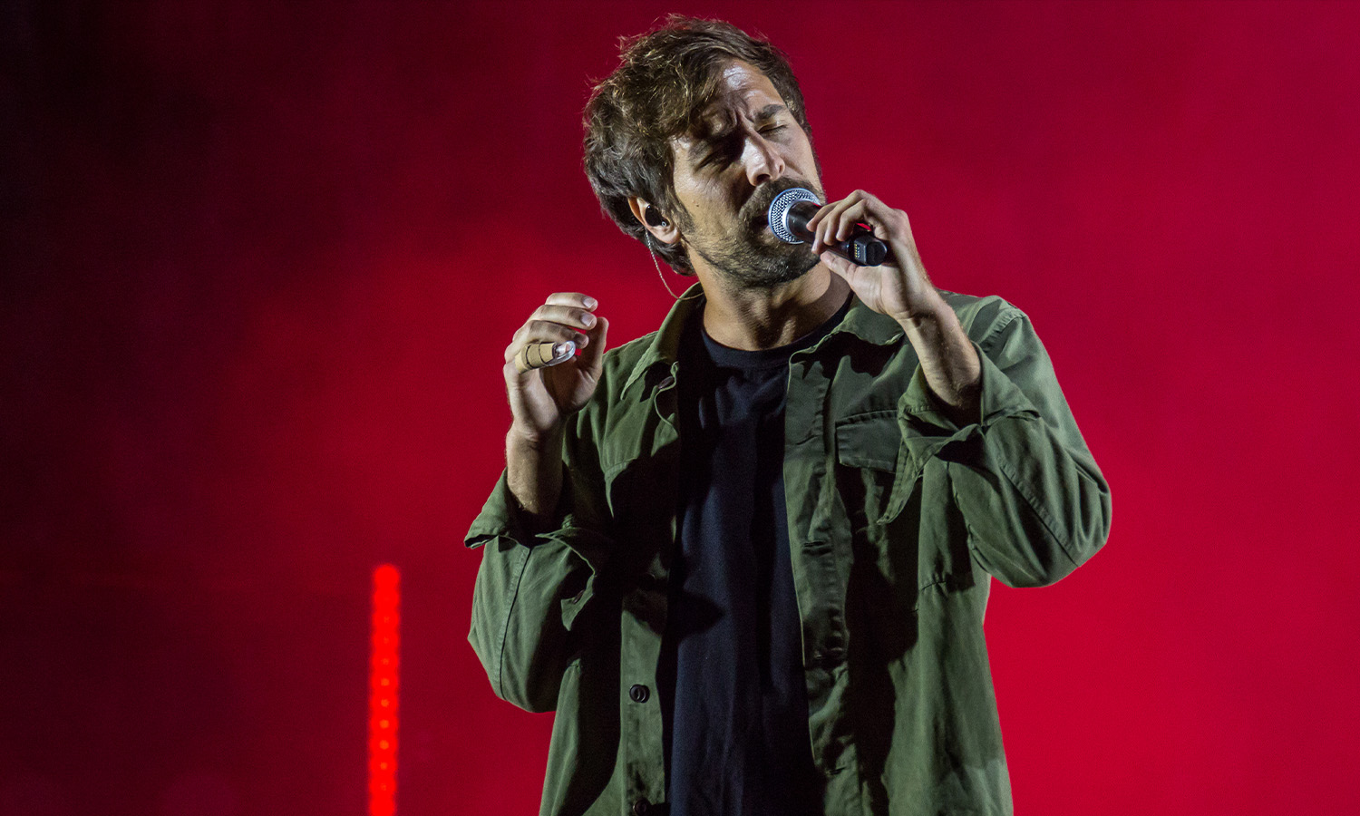 Max Giesinger in Wetzlar beim Strandkorb Open Air auf dem Festplatz Finsterloh am 26. August 2021