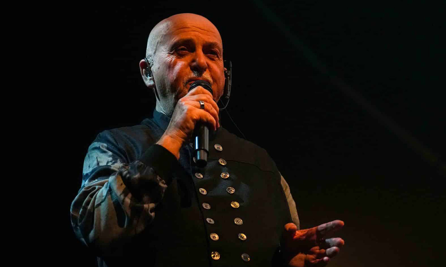 Peter Gabriel live bei seiner i/o Tour 2023 in der Festhalle Frankfurt