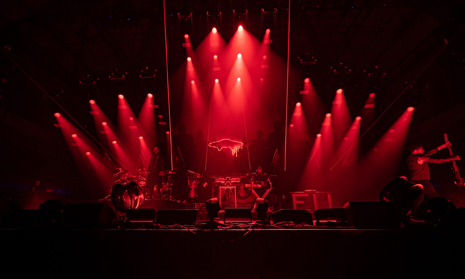 The Prodigy bei der Army of the Ants Tour 2023 in der Festhalle Frankfurt