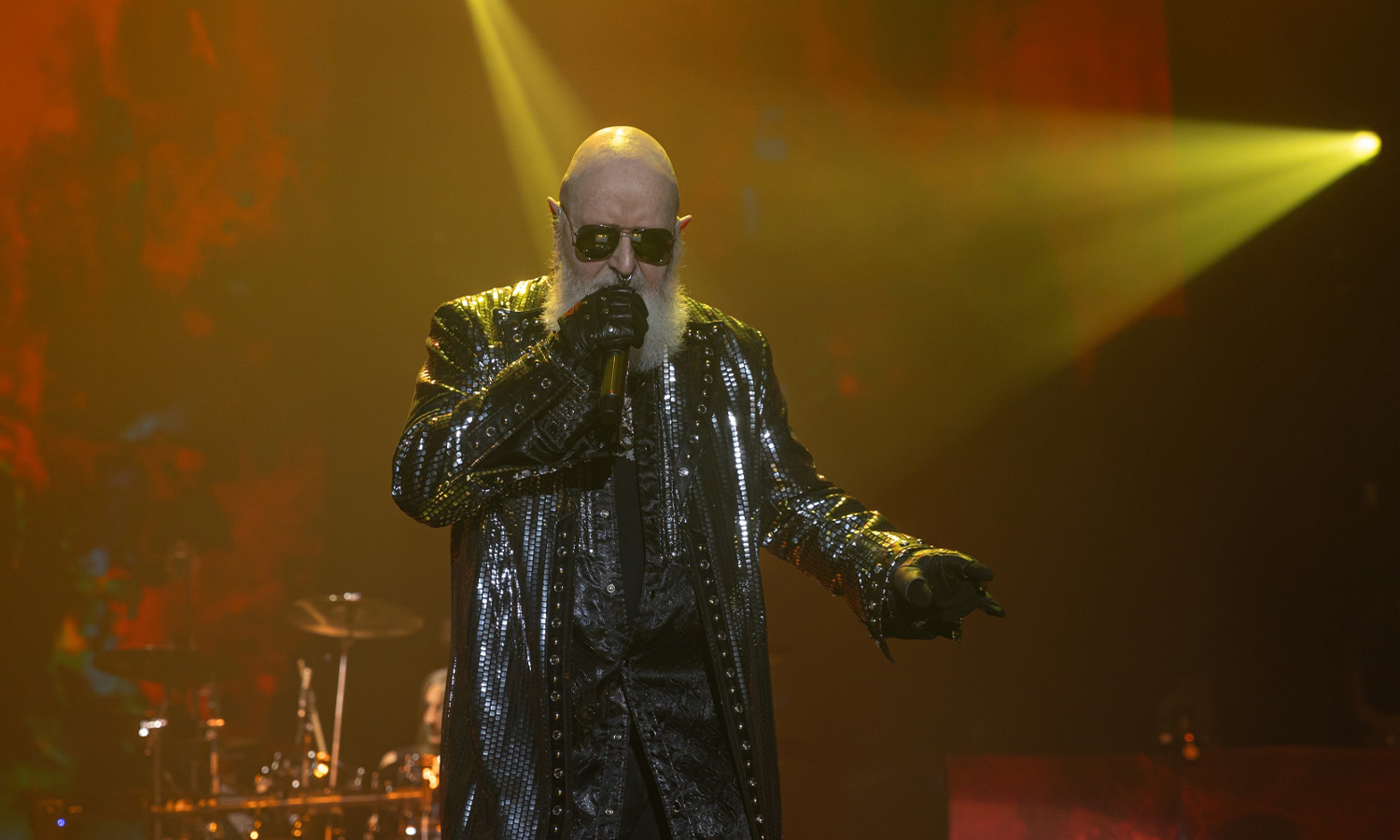 Judas Priest mit Sänger Rob Halford bei der Metal Masters Tour 2024 in der Festhalle Frankfurt