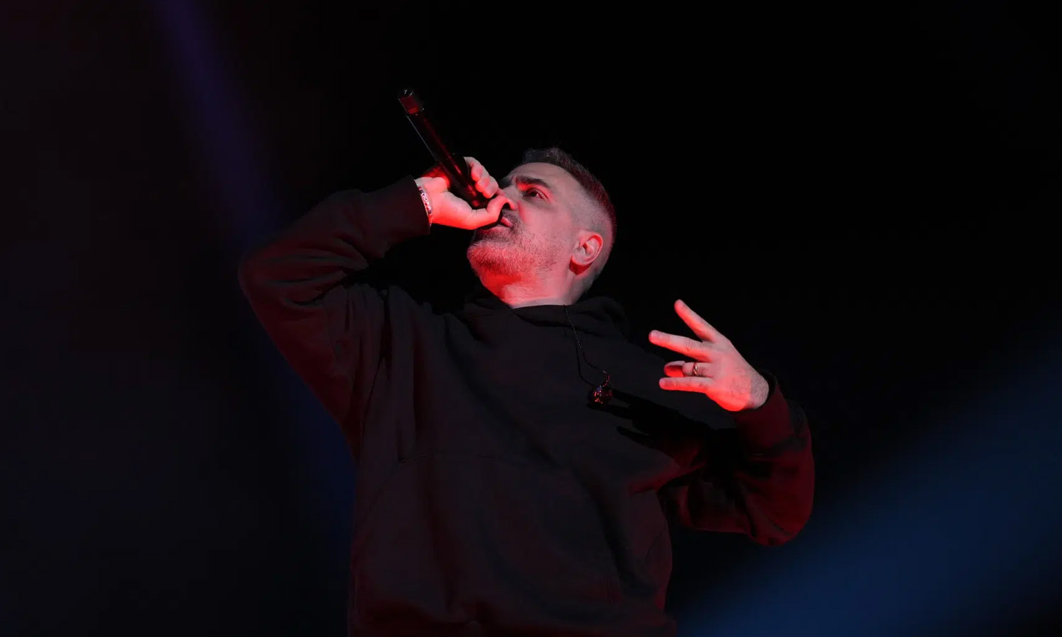 Bushido bei seiner König für immer-Tour am 29. April 2024 in der SAP Arena Mannheim