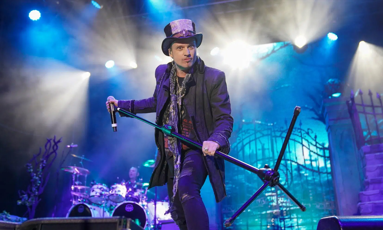 Tobias Sammet mit Avantasia beim Zeltfestival Rhein-Neckar am 5. Juni 2024 in Mannheim