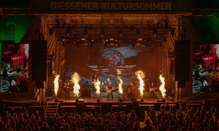 Santiano in Gießen beim Kultursommer 2024 auf dem Schiffenberg.