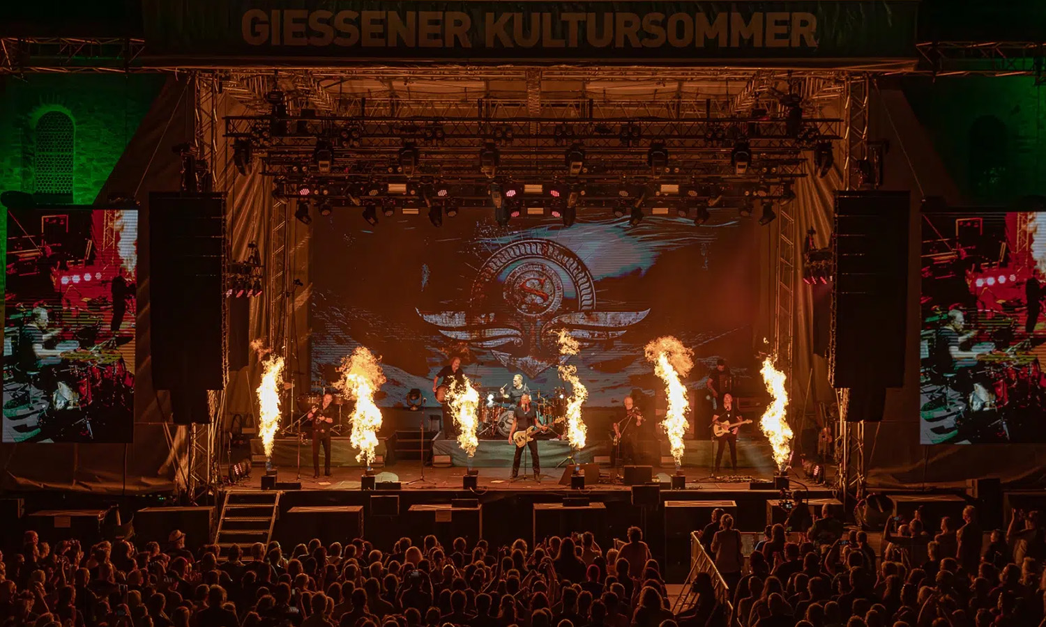 Santiano in Gießen beim Kultursommer 2024 auf dem Schiffenberg.