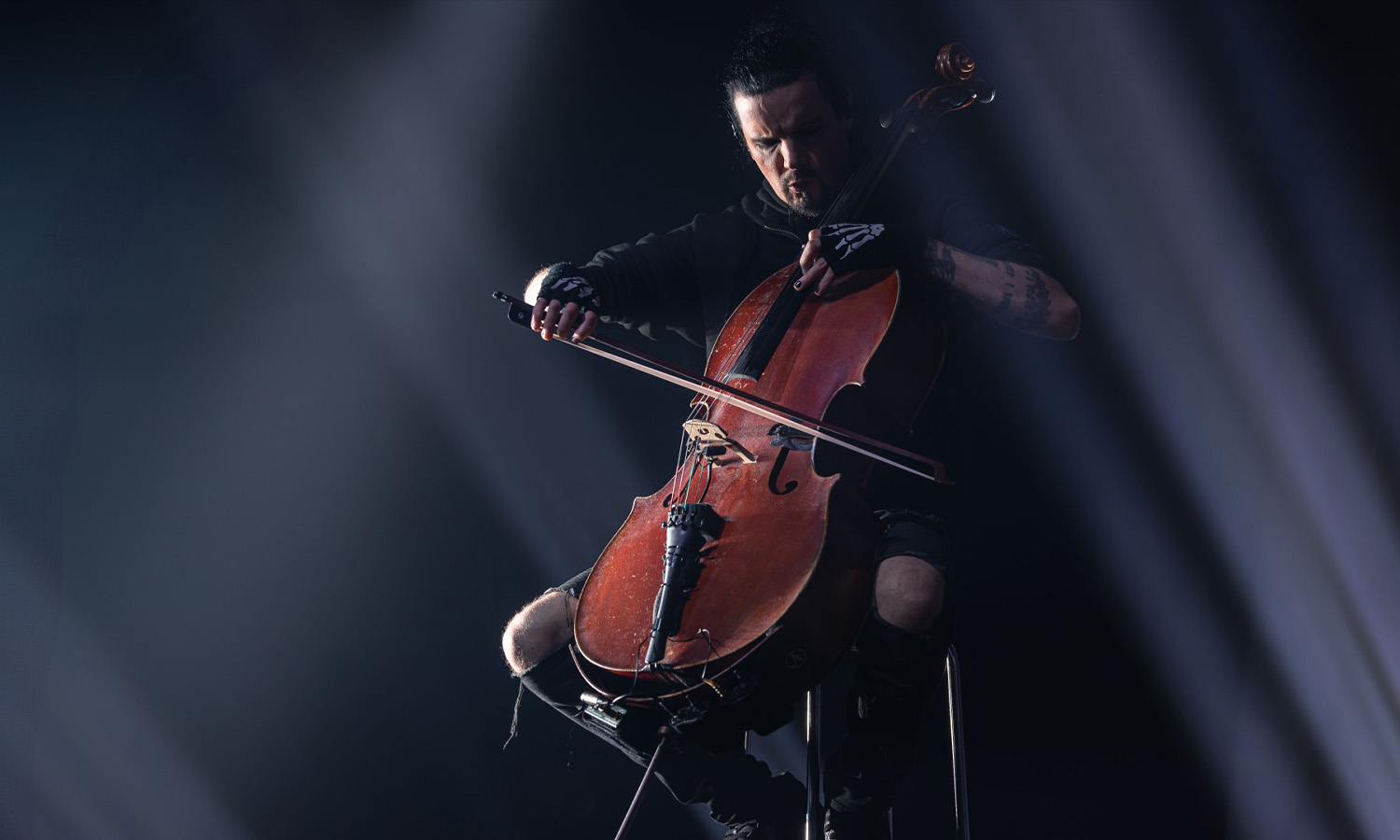 Apocalyptica live bei der Plays Metallica Vol. 2 Tour im Schlachthof Wiesbaden
