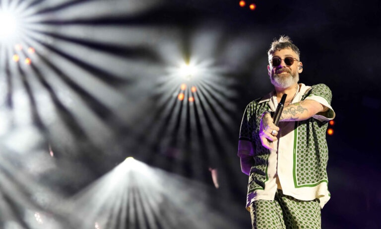 Sido bei seiner 25 Jahre Jubiläumsshow auf der Agora in Frankfurt vor ausverkauftem Publikum
