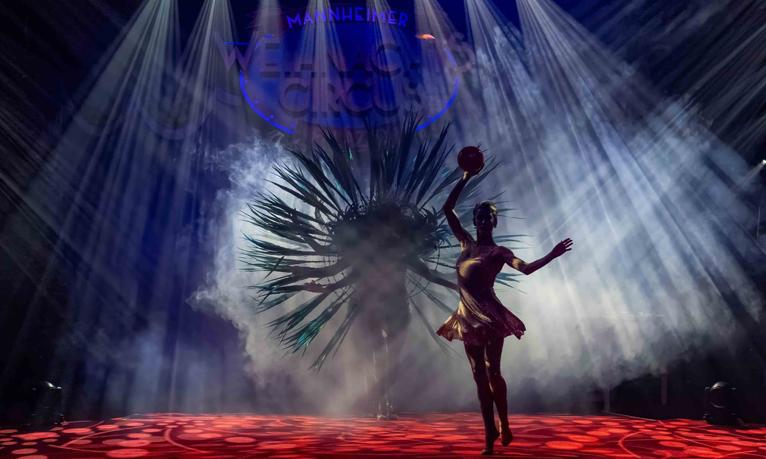 Mannheimer Weihnachtscircus 2025 mit Artistik, festlicher Atmosphäre und großer Zirkusshow auf dem Neuen Messplatz