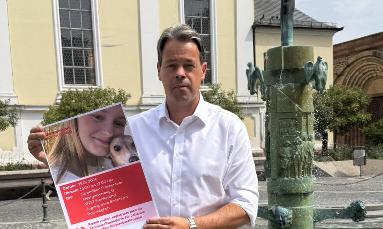 DKMS-Registrierungsaktion für Johanna auf: