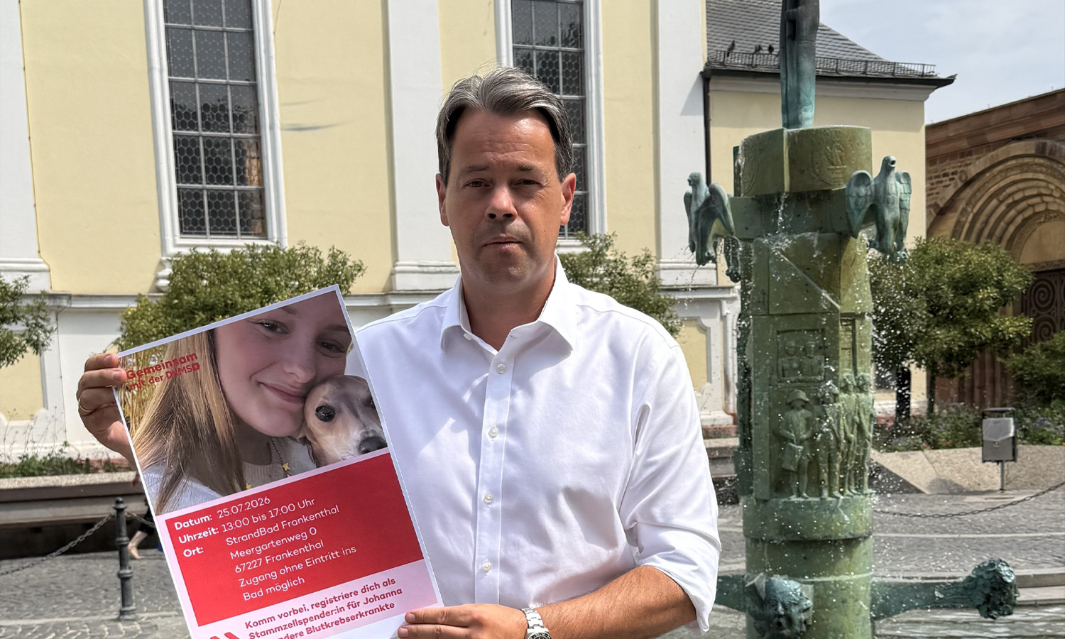 DKMS-Registrierungsaktion für Johanna auf: