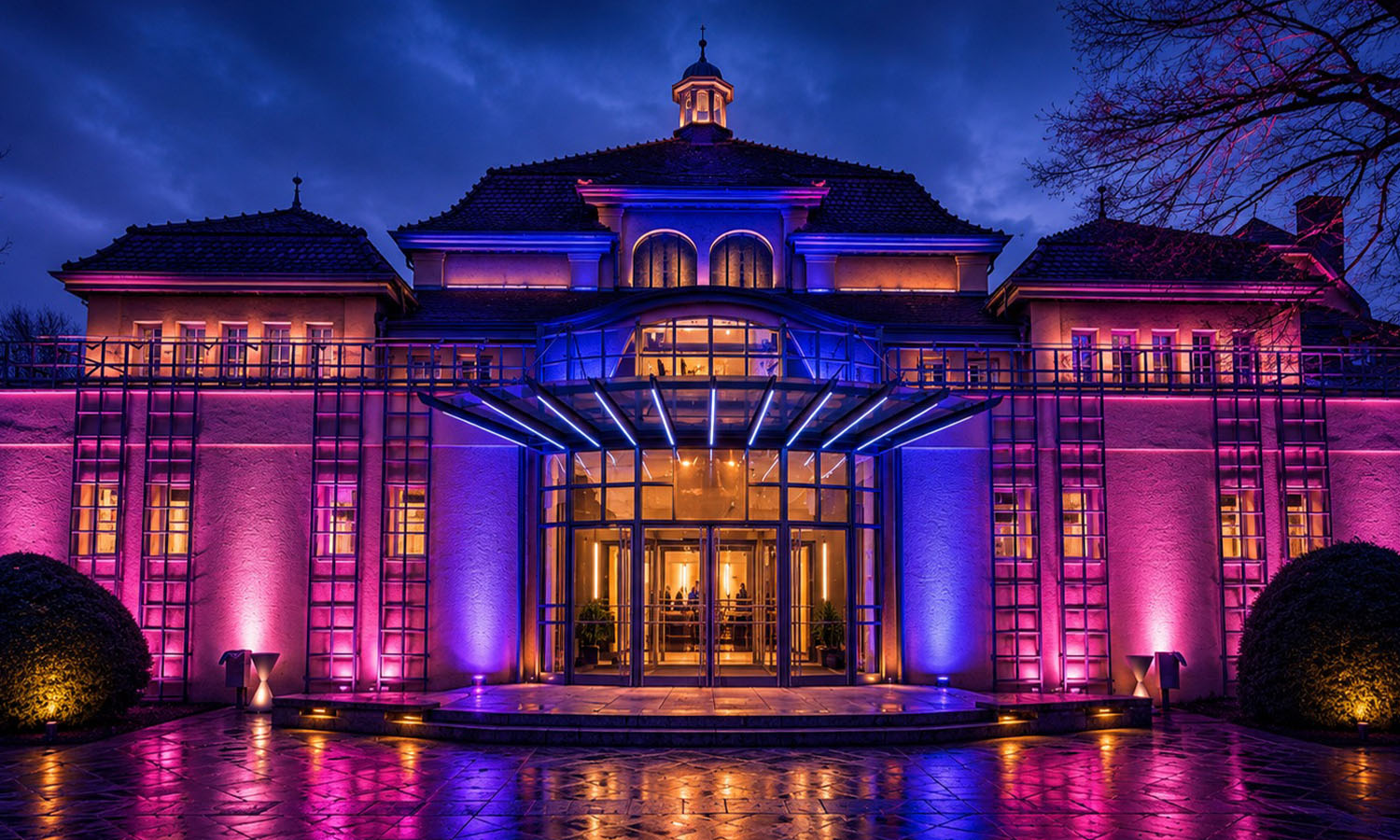 Vorstellung des WinterVarieté Heidelberg 2026/27 in der neuen Festhalle Leimen mit Veranstaltern und Gästen