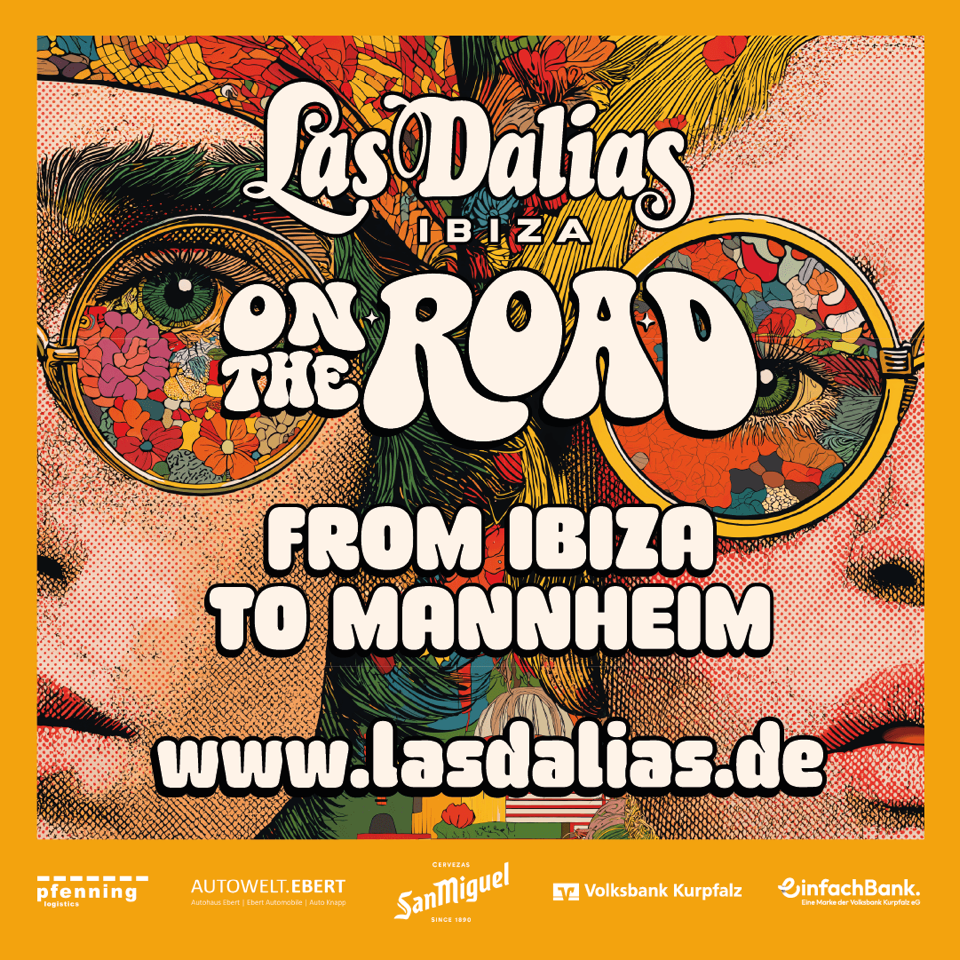 Las Dalias Ibiza feiert im Mai 2027 seine Deutschland-Premiere in der U-Halle auf dem Spinelli-Gelände in Mannheim