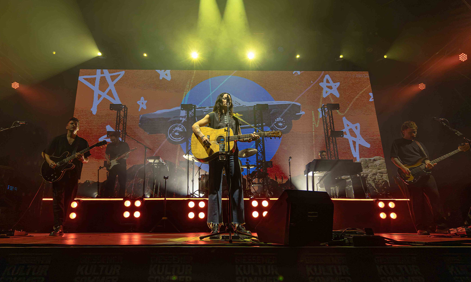 Amy Macdonald bei ihrem Konzert am 26. August 2026 beim Gießener Kultursommer auf dem Kloster Schiffenberg