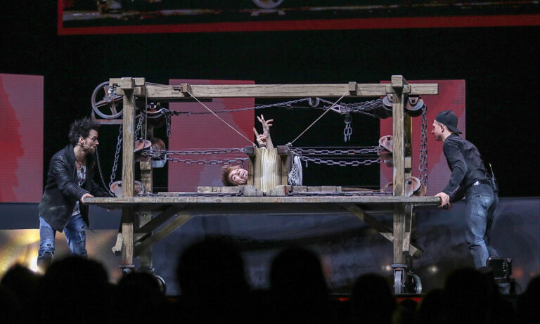 Ehrlich Brothers bei ihrer Show „Faszination“ am 4. März 2017 in der SAP Arena Mannheim