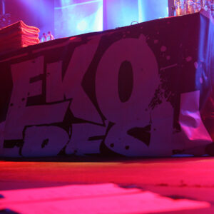 Eko Fresh in Mannheim am 8. Februar 2014 live auf der Bühne der Alten Seilerei