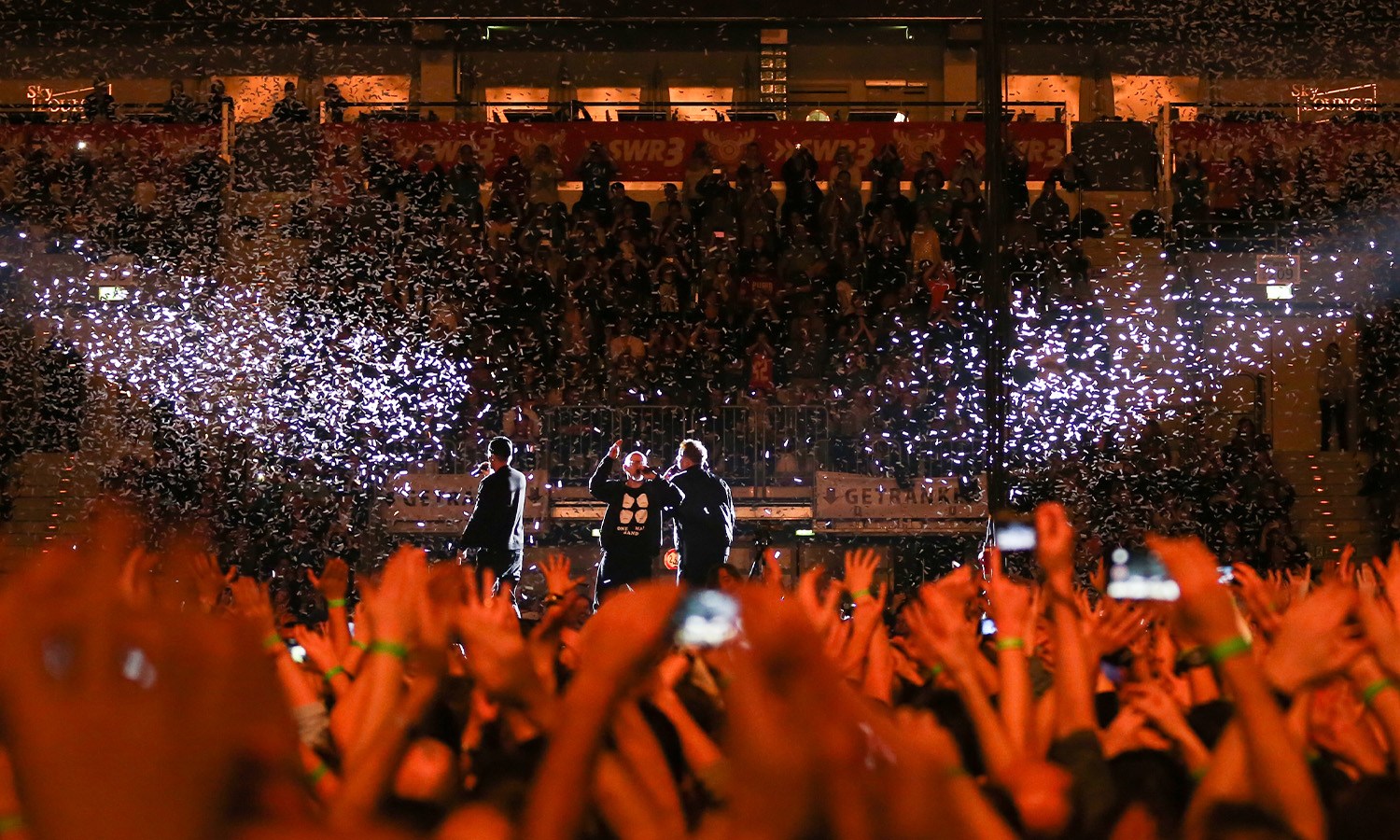 Die Fantastischen Vier am 17. Januar 2015 bei der Rekord-Tour in der SAP Arena Mannheim