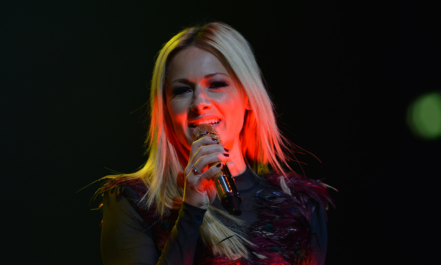 Helene Fischer am 5. November 2014 während der Farbenspiel-Tour live in der SAP Arena Mannheim