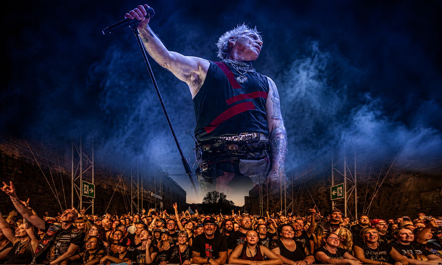In Extremo live bei der Carpe Noctem Burgentour 2026 auf der Festung Ehrenbreitstein in Koblenz
