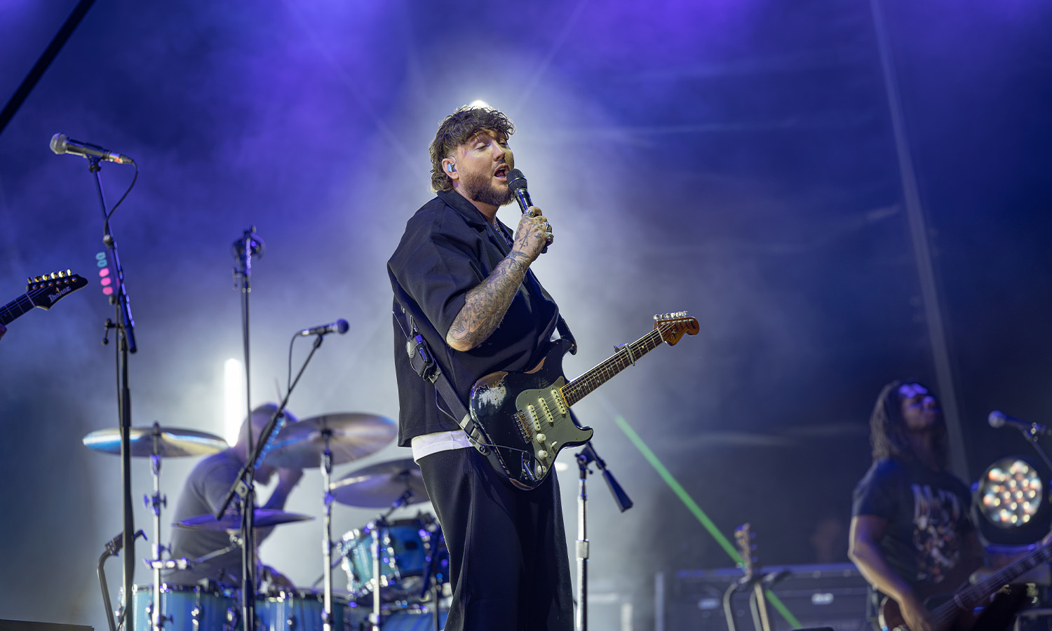 James Arthur bei seinem Konzert am 20. August 2026 beim Gießener Kultursommer auf dem Kloster Schiffenberg