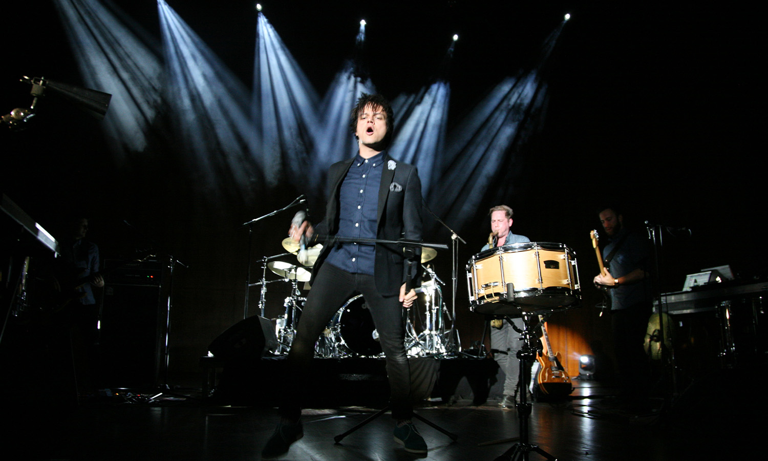 Jamie Cullum in Mannheim am 25. März 2014 live am Flügel im Mozartsaal des Rosengartens