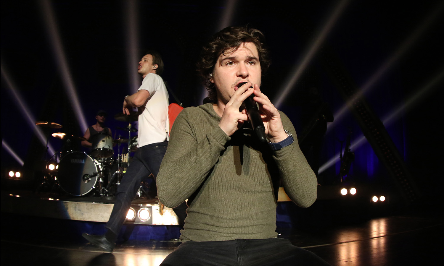 Lukas Graham in Frankfurt beim Konzert am 15. März 2017 in der Jahrhunderthalle