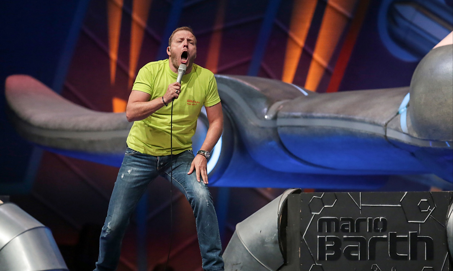 Mario Barth bei „Männer sind bekloppt, aber sexy“ am 25. Februar 2017 in der SAP Arena Mannheim