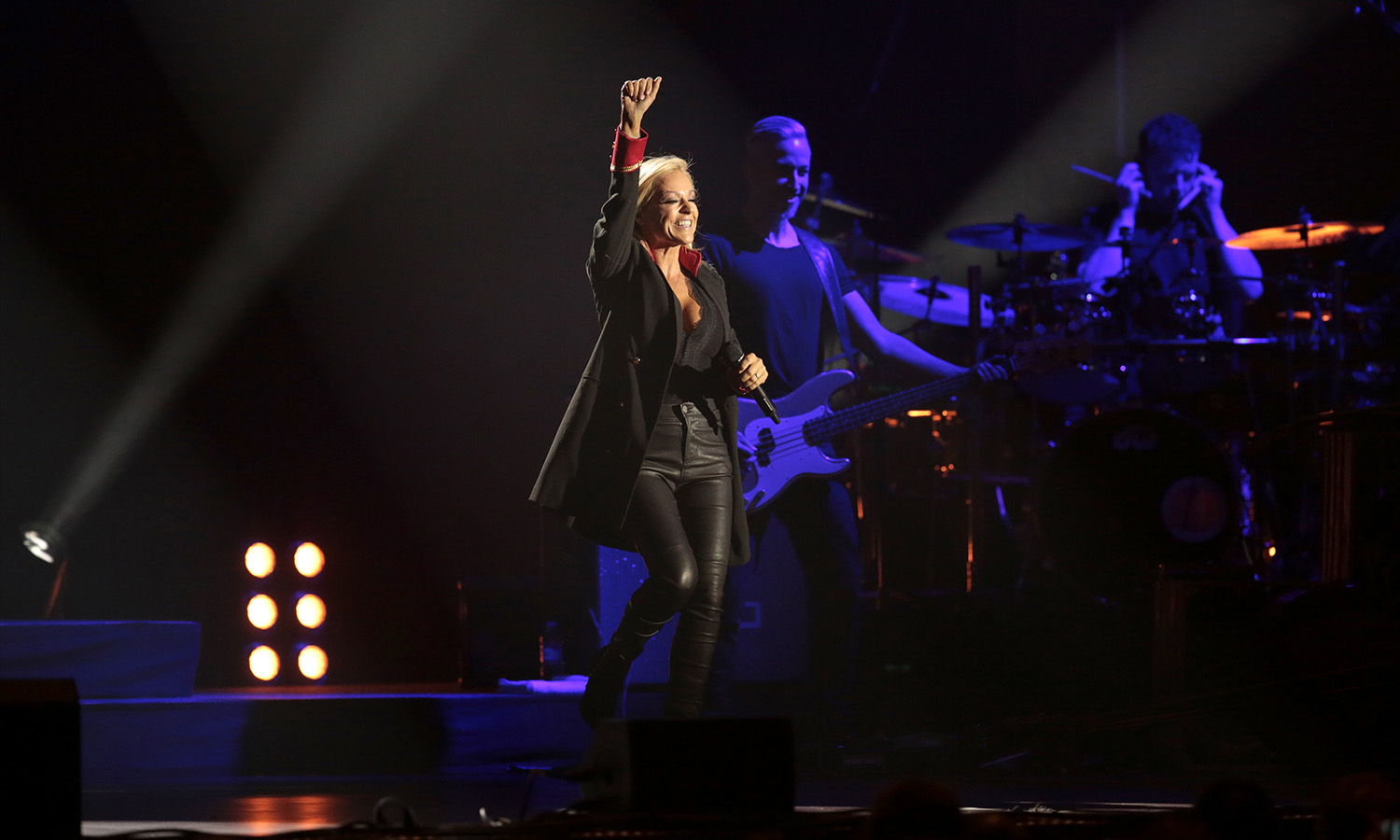 Michelle bei ihrer „Ich würd’ es wieder tun“-Tour am 3. März 2017 im Rosengarten Mannheim
