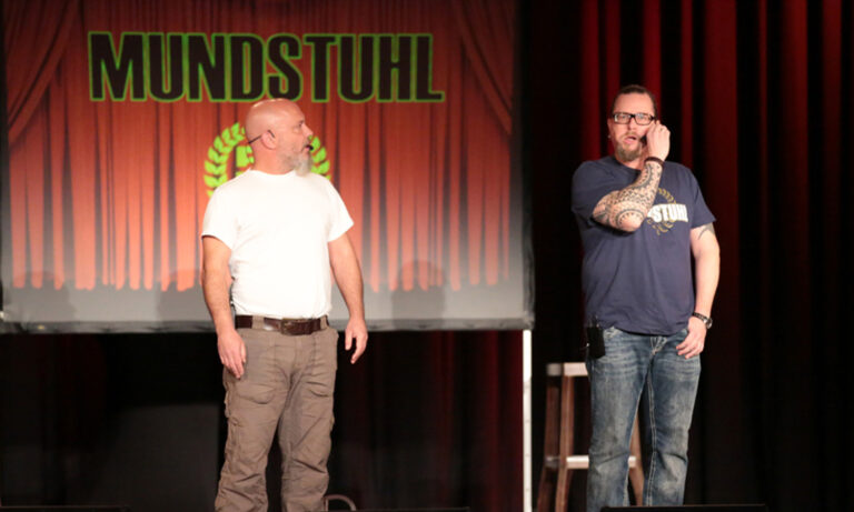 Mundstuhl mit Lars Niedereichholz und Ande Werner am 25. Januar 2017 im Capitol Mannheim