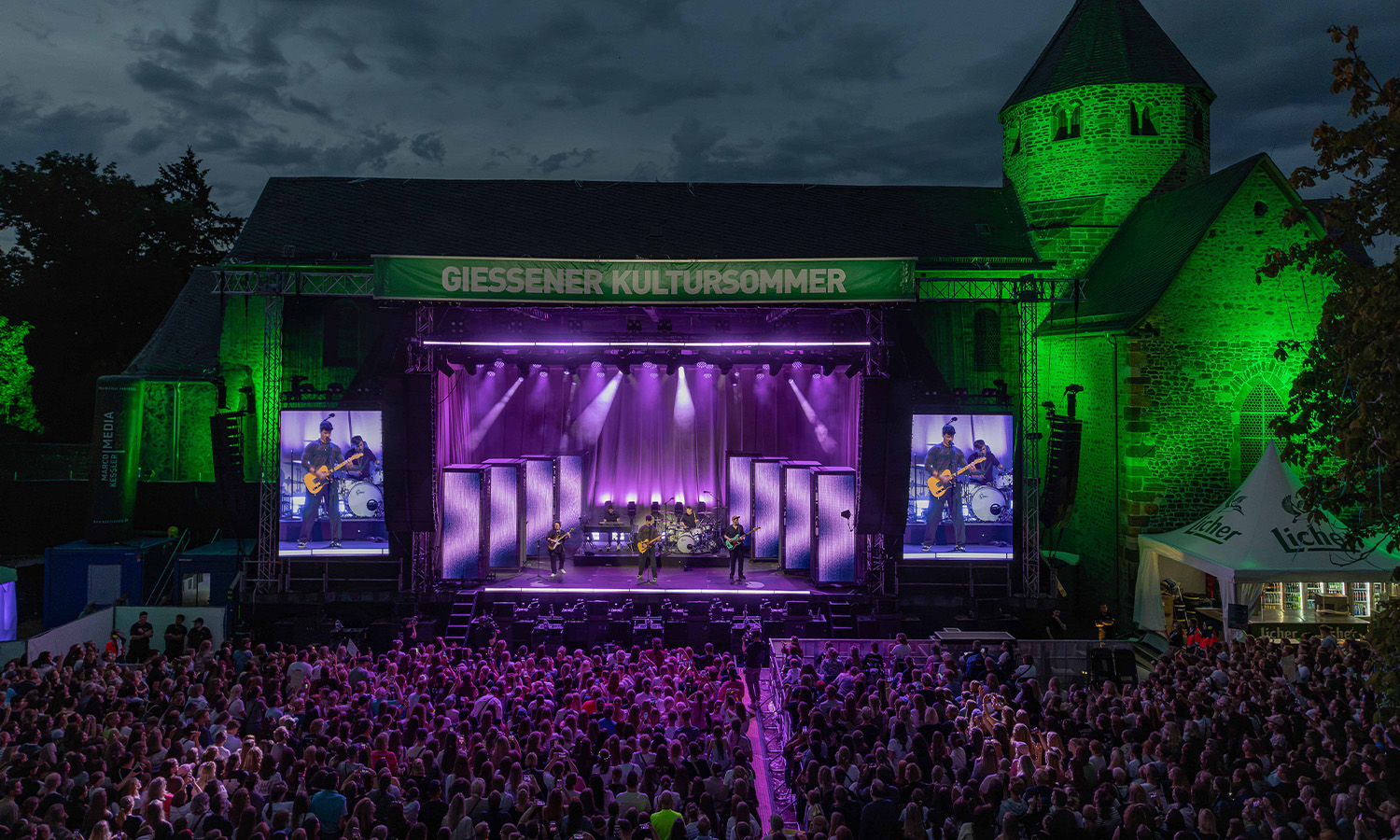 Wincent Weiss bei seinem ausverkauften Konzert am 30. August 2026 auf der Freilichtbühne Kloster Schiffenberg