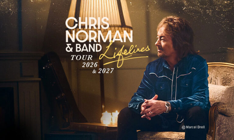 Chris Norman steht 2026 mit seiner Band und der Lifelines Tour wieder auf deutschen Bühnen